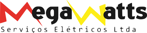 Logotipo Megawatts Serviços Elétricos